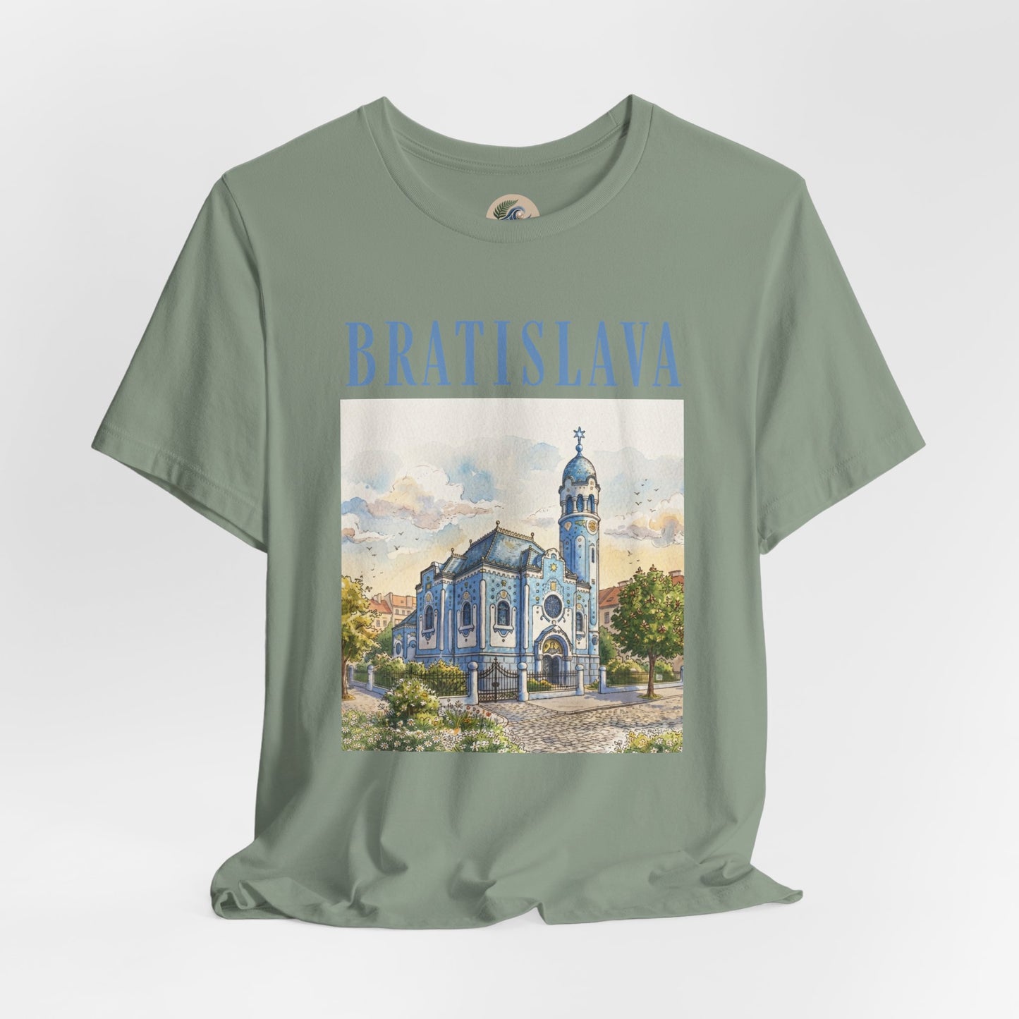 Bratislava Watercolor Church T-Shirt
