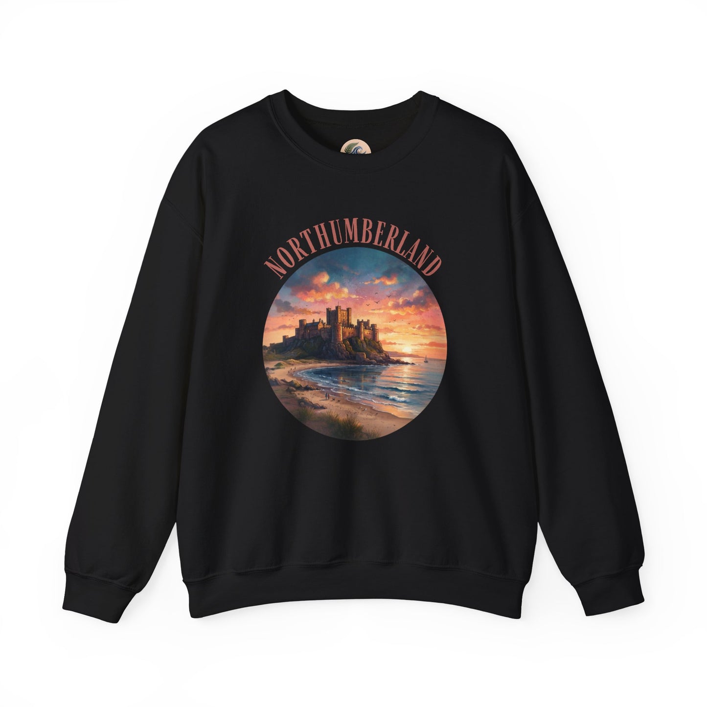 Northumberland Castle Sweatshirt — Scenic Sunset Crewneck