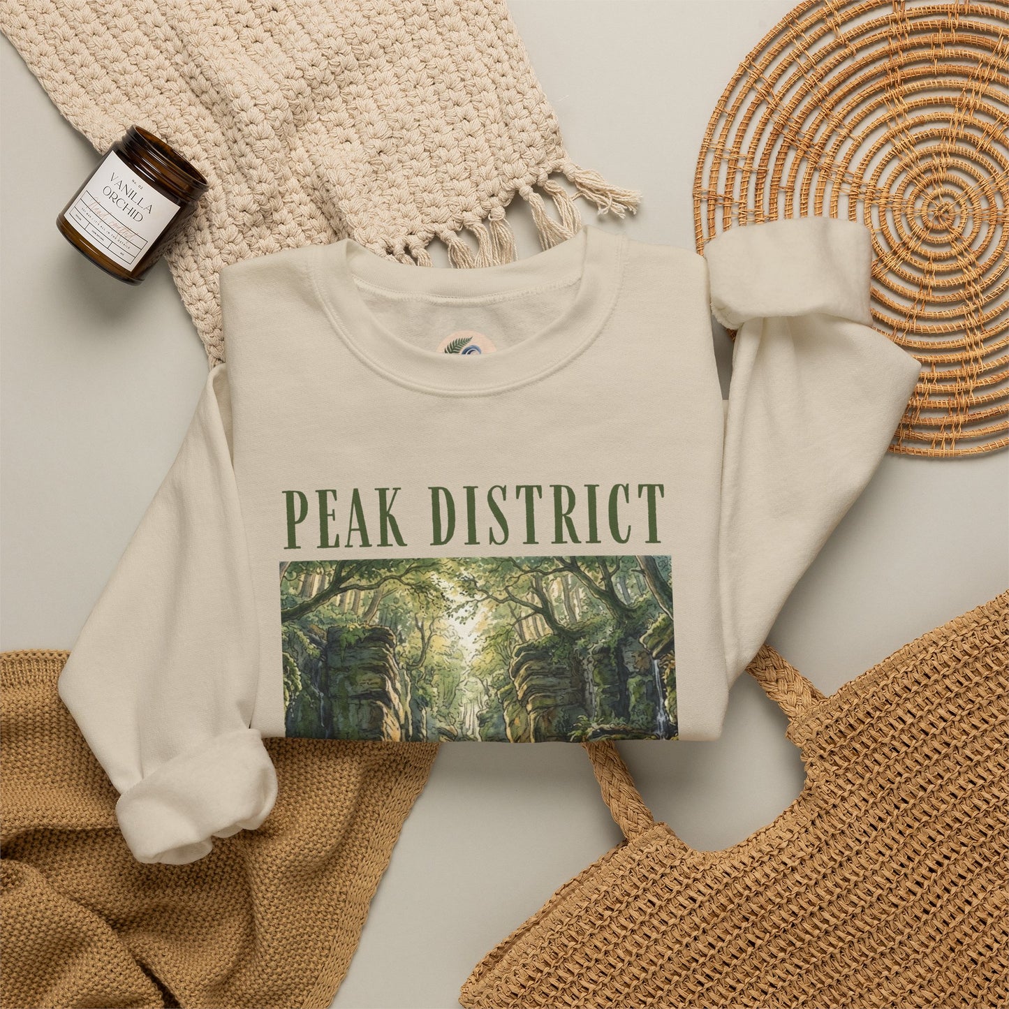 Peak District Luds Church - Scenic Crewneck Sweatshirt