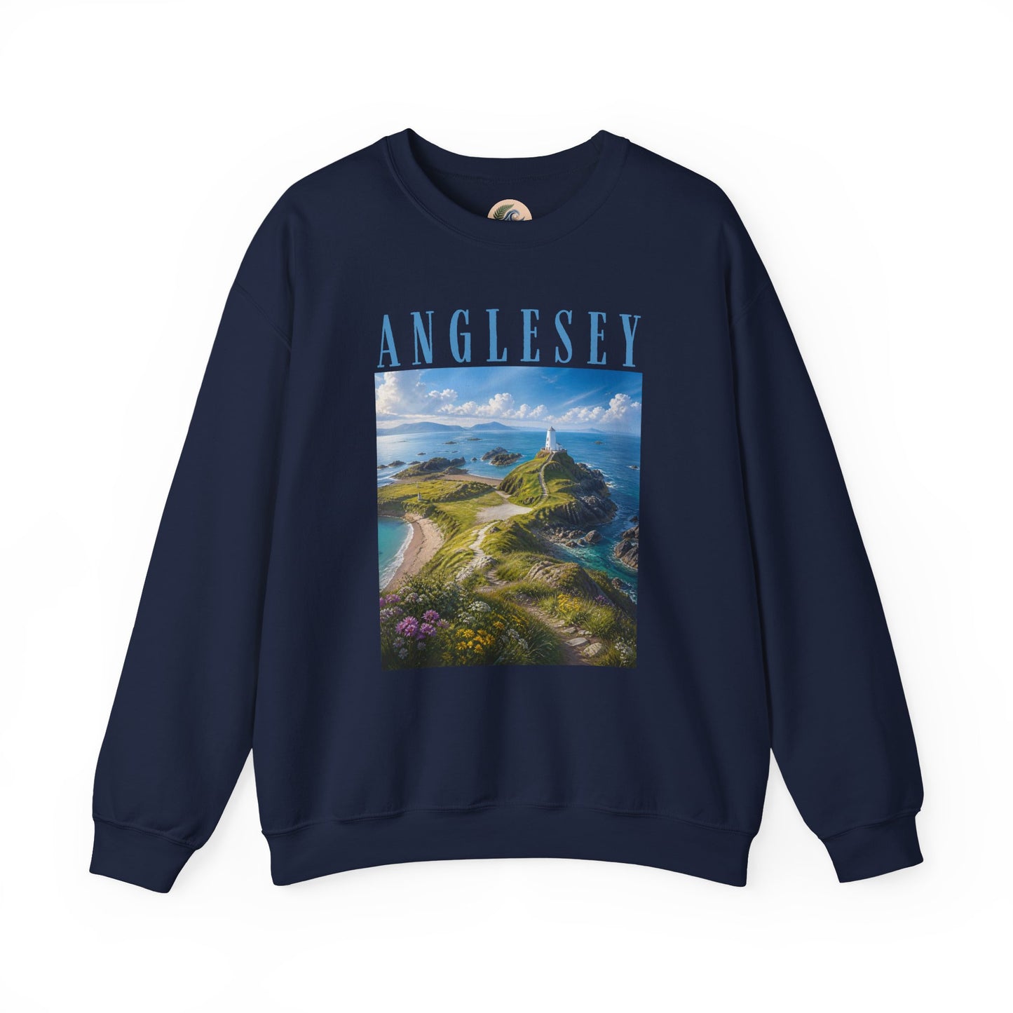 Anglesey Scenic Sweatshirt — Coastal Landscape Crewneck
