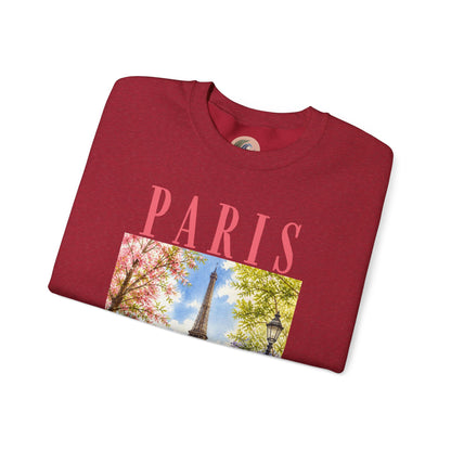 Paris Floral Eiffel Sweatshirt