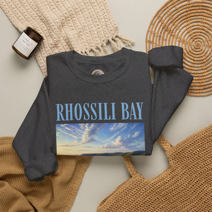 Rhossili Bay Scenic Crewneck Sweatshirt