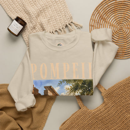 Pompeii Ruins Vintage Crewneck Sweatshirt