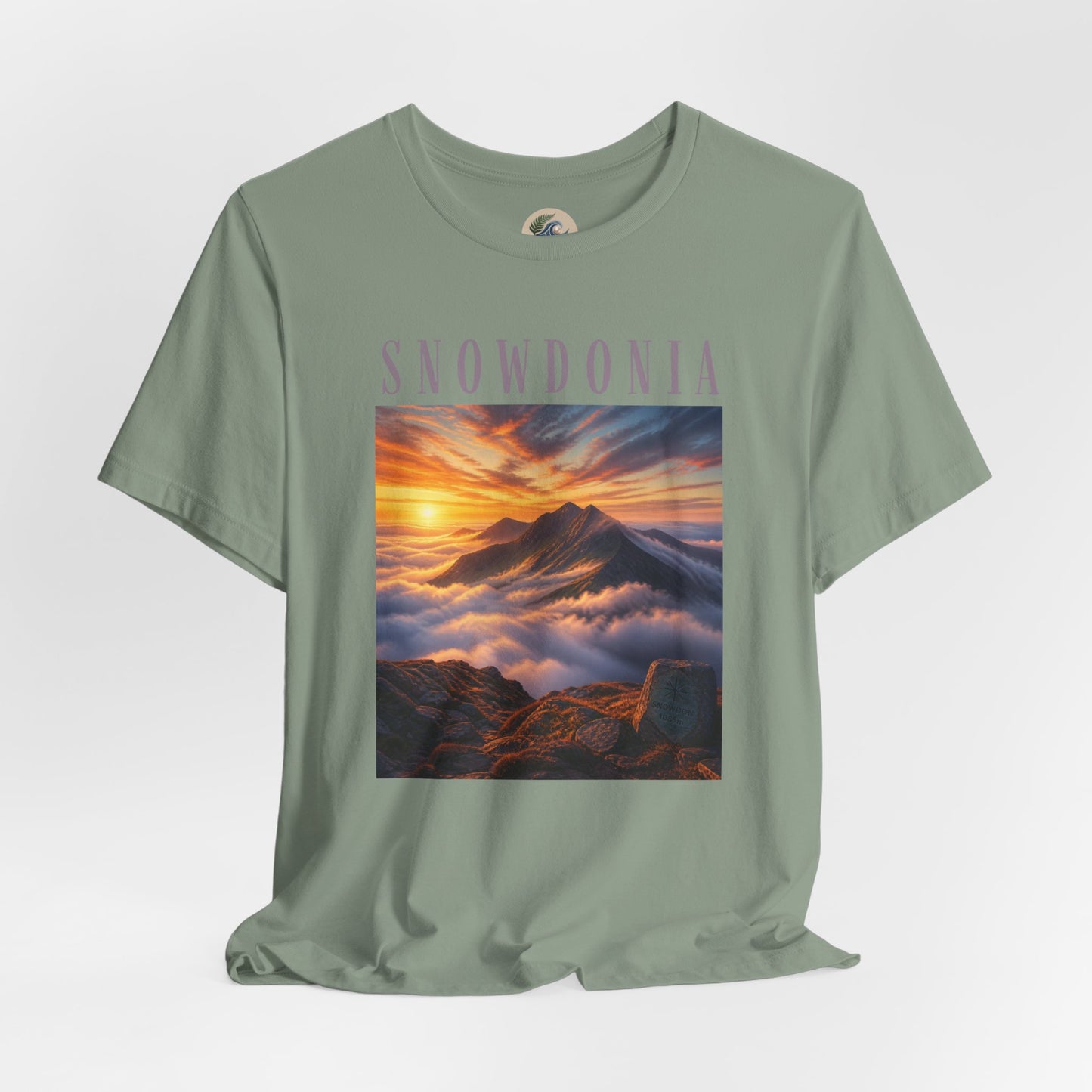Snowdonia Mountain Sunset T‑Shirt