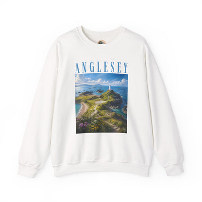 Anglesey Scenic Sweatshirt — Coastal Landscape Crewneck