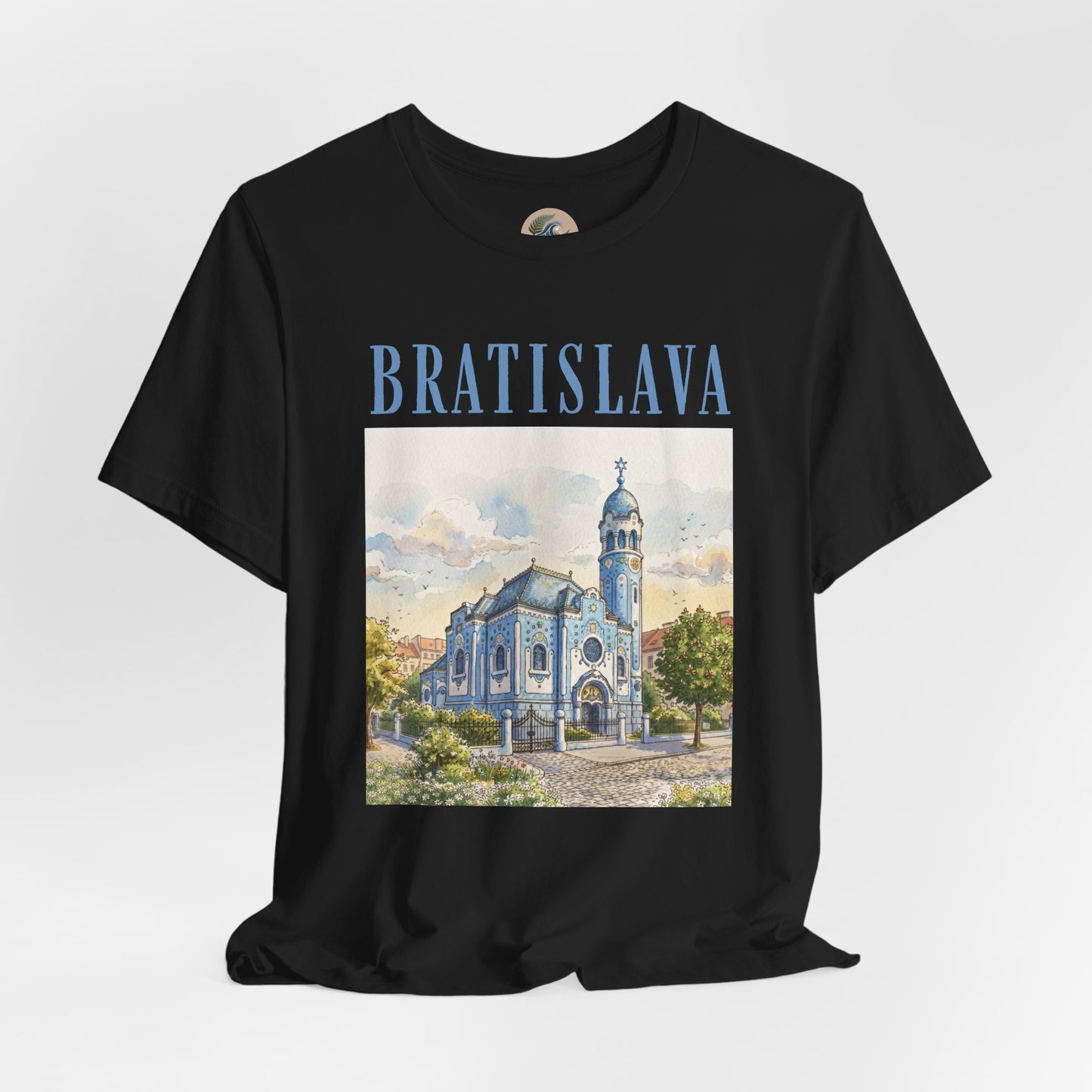 Bratislava Watercolor Church T-Shirt