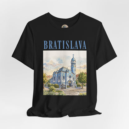 Bratislava Watercolor Church T-Shirt
