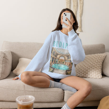 Budapest Thermal Bath Crewneck Sweatshirt