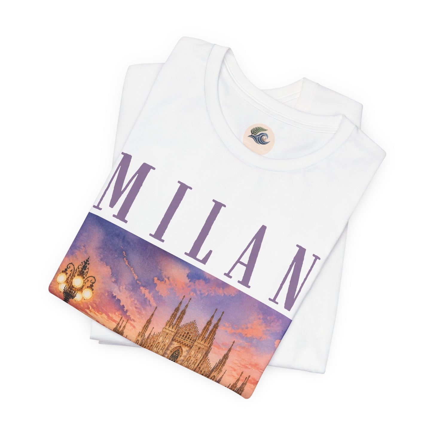 Milan Cathedral Photo Tee – Duomo di Milano Sunset T-Shirt