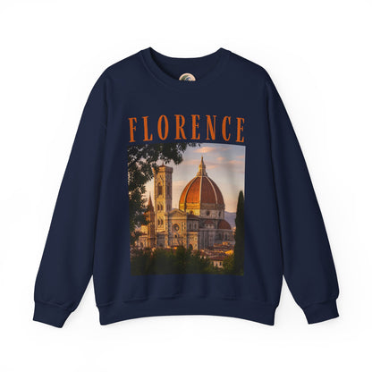 Florence Duomo Crewneck Sweatshirt – Vintage Travel Graphic