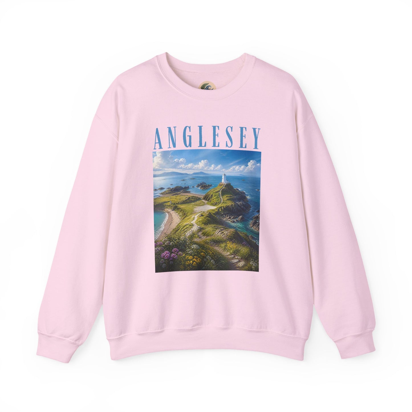 Anglesey Scenic Sweatshirt — Coastal Landscape Crewneck