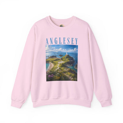 Anglesey Scenic Sweatshirt — Coastal Landscape Crewneck