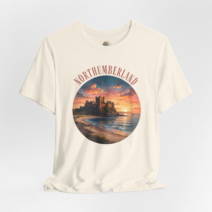 Northumberland Castle Sunset T‑Shirt