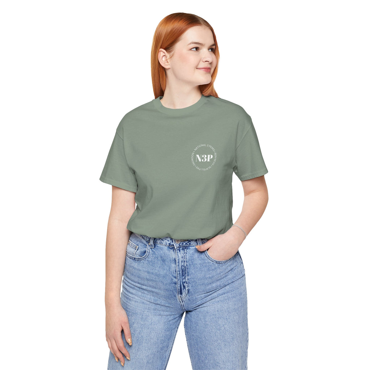 N3P National 3 Peaks - Logo Chest T-Shirt