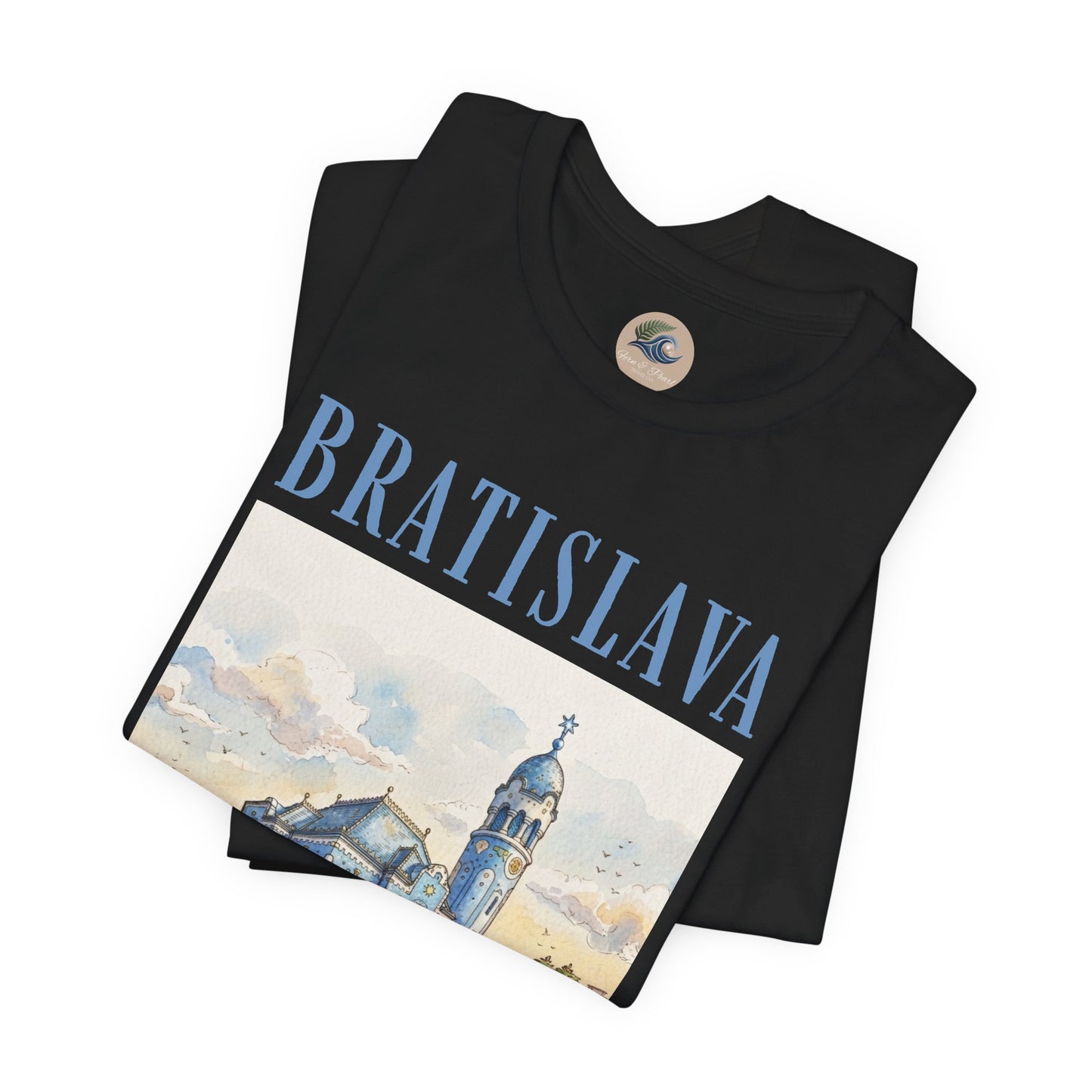 Bratislava Watercolor Church T-Shirt