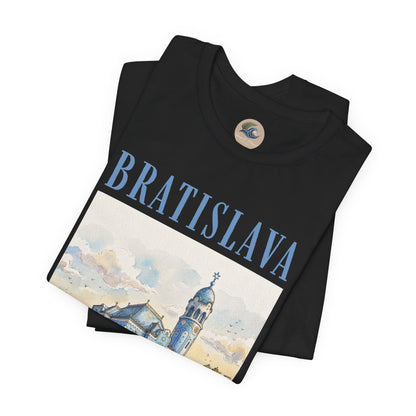 Bratislava Watercolor Church T-Shirt
