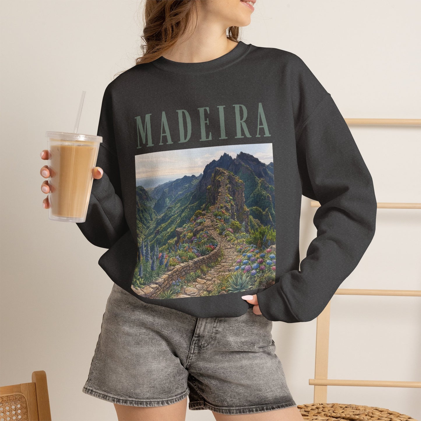 Madeira Mountain Trail Crewneck Sweatshirt