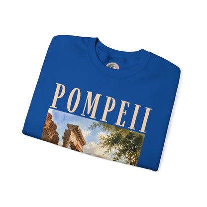 Pompeii Ruins Vintage Crewneck Sweatshirt