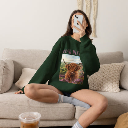 Peak District Highland Cow Sweatshirt