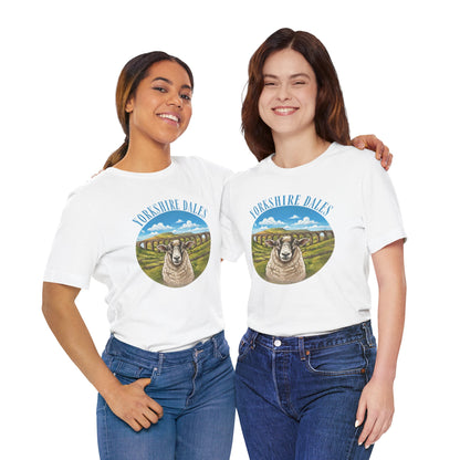 Yorkshire Dales Sheep T-Shirt — Scenic Countryside Tee