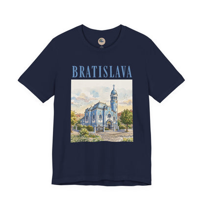Bratislava Watercolor Church T-Shirt