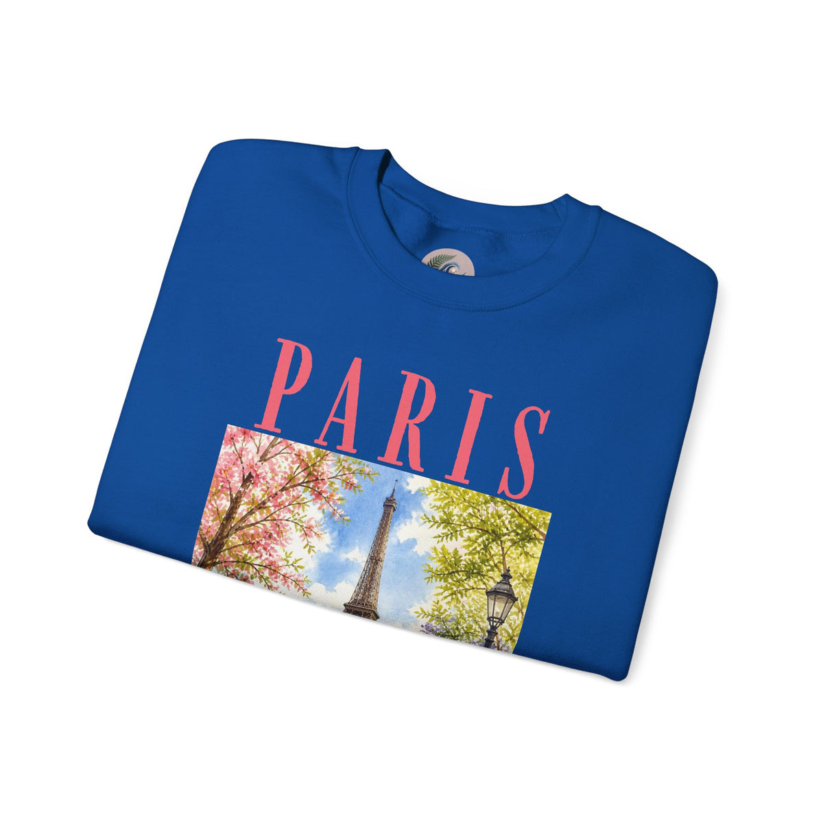 Paris Floral Eiffel Sweatshirt