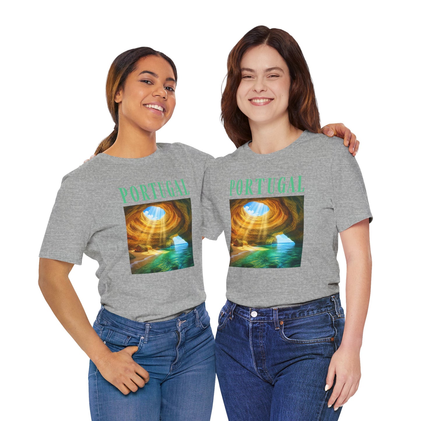 Portugal Benagil Cave Graphic Tee
