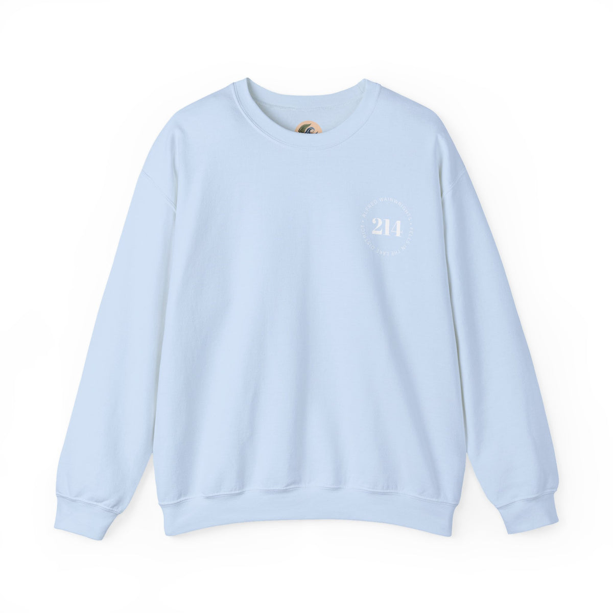 214 Wainwrights Minimalist Crewneck Sweatshirt — Small Chest Logo