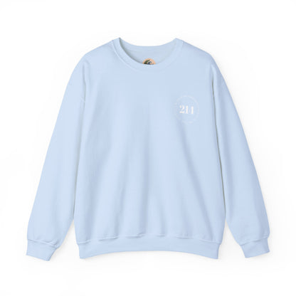 214 Wainwrights Minimalist Crewneck Sweatshirt — Small Chest Logo