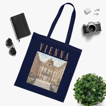 Vienna Architectural Photo Tote Bag – Vintage City Travel Souvenir