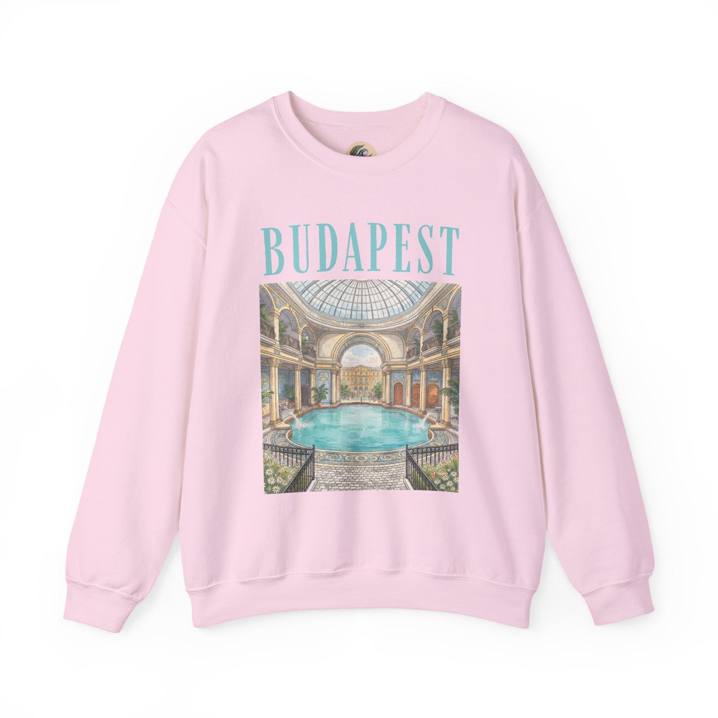 Budapest Thermal Bath Crewneck Sweatshirt