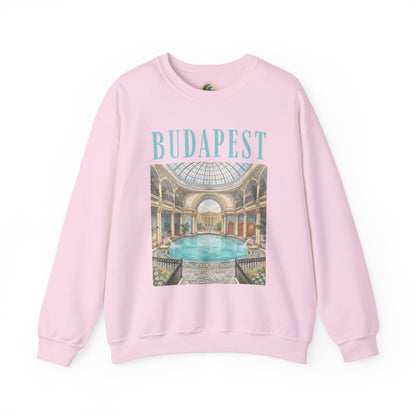 Budapest Thermal Bath Crewneck Sweatshirt