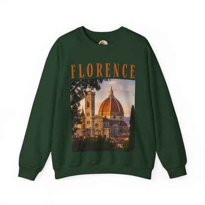 Florence Duomo Crewneck Sweatshirt – Vintage Travel Graphic