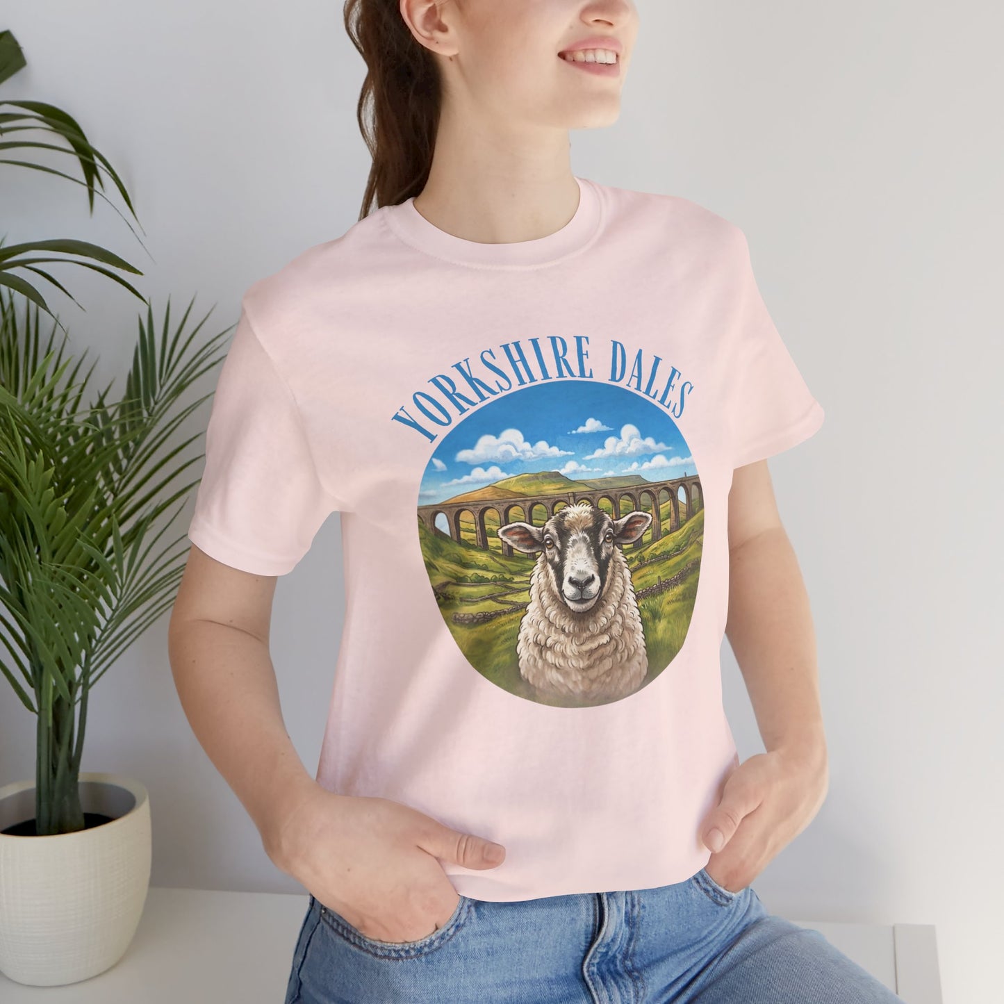 Yorkshire Dales Sheep T-Shirt — Scenic Countryside Tee
