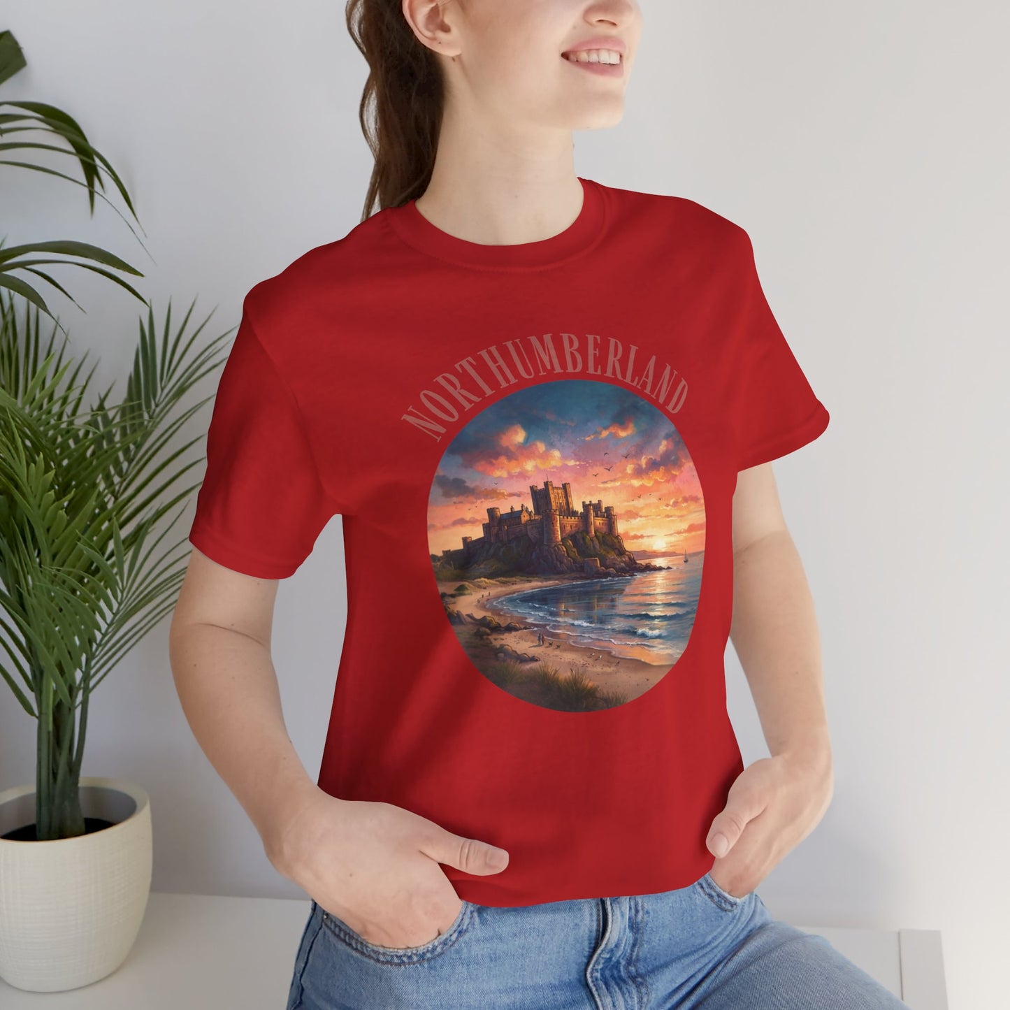 Northumberland Castle Sunset T‑Shirt