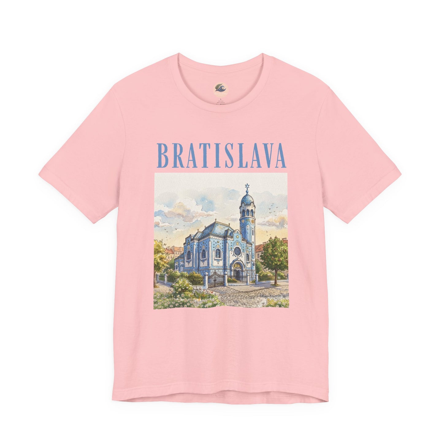 Bratislava Watercolor Church T-Shirt