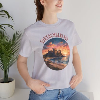 Northumberland Castle Sunset T‑Shirt