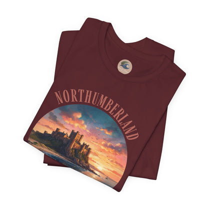 Northumberland Castle Sunset T‑Shirt