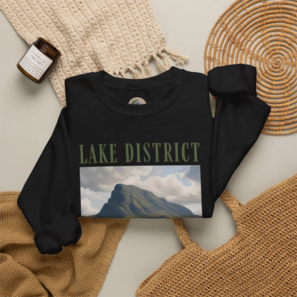 Lake District Scenic Sweatshirt — Vintage Landscape Crewneck