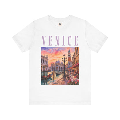 Venice Sunset Graphic Tee — Venice Italy Scenic T-Shirt
