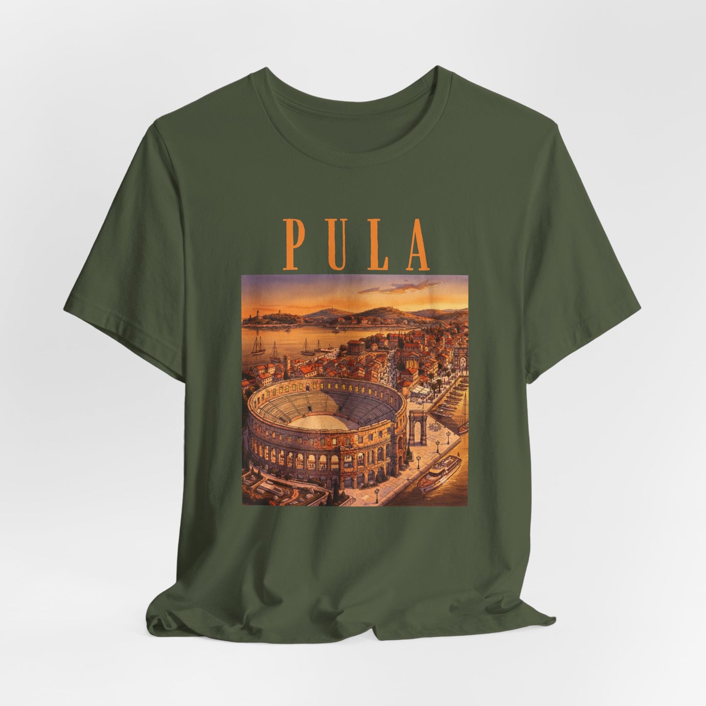 Pula Arena Sunset - Scenic Croatia Tee