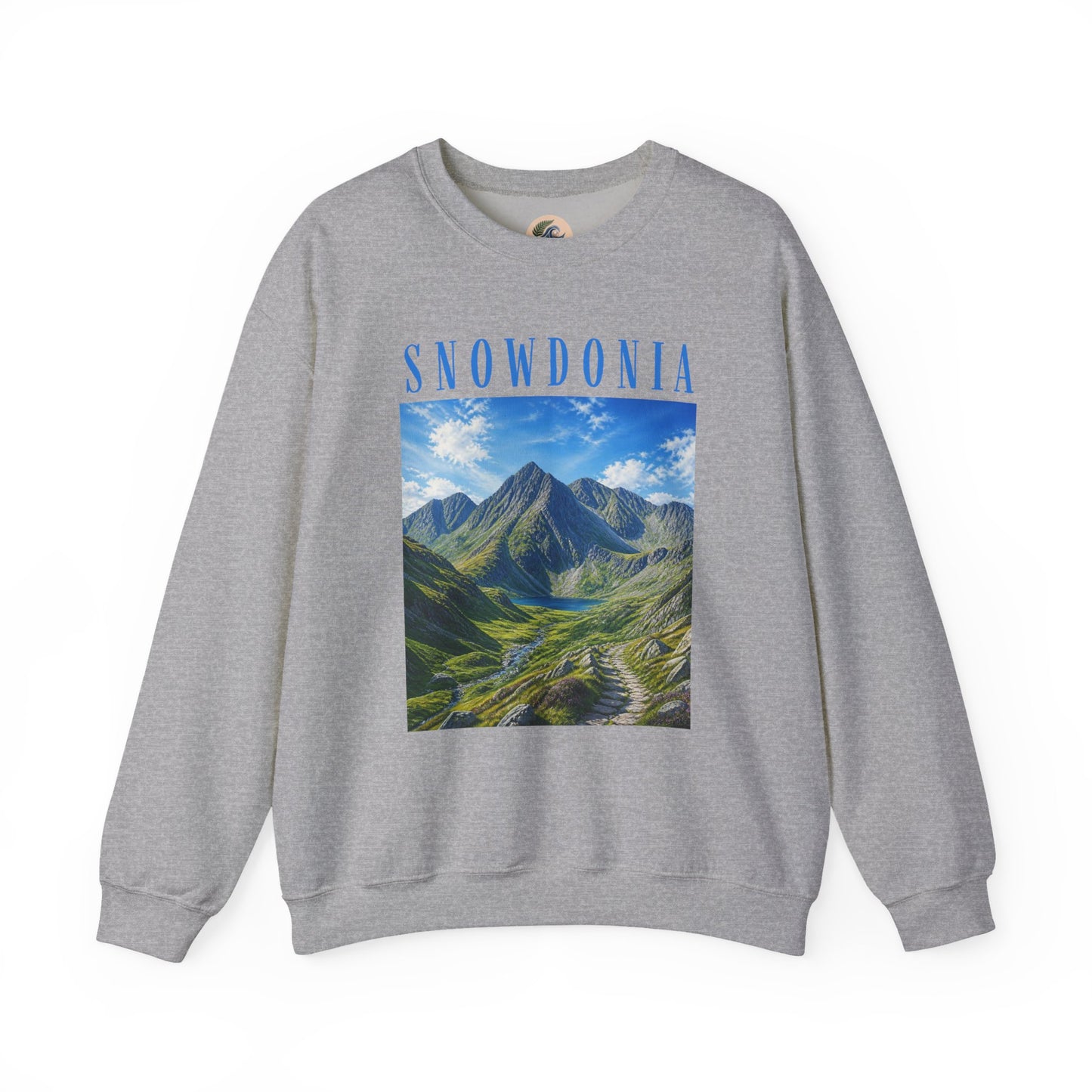Glyderau Landscape - Snowdonia Mountain Crewneck Sweatshirt