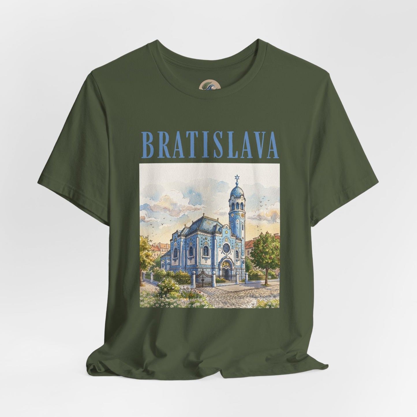 Bratislava Watercolor Church T-Shirt
