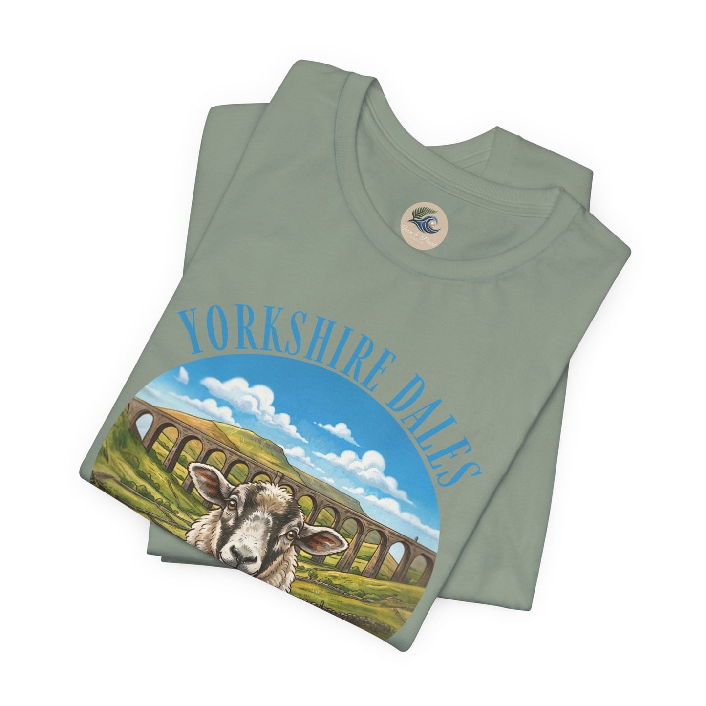 Yorkshire Dales Sheep T-Shirt — Scenic Countryside Tee