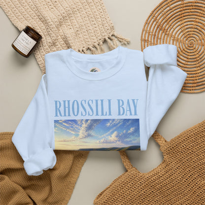 Rhossili Bay Scenic Crewneck Sweatshirt
