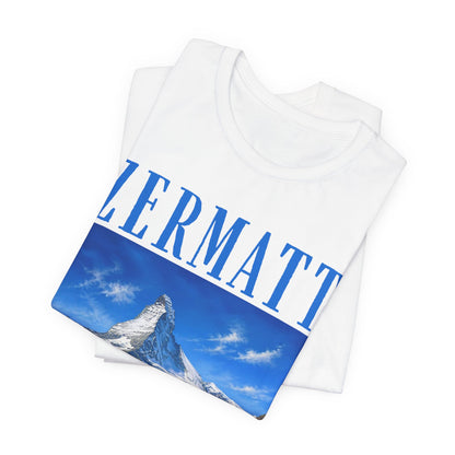 Zermatt Mountain Tee — Scenic Matterhorn Travel T‑Shirt
