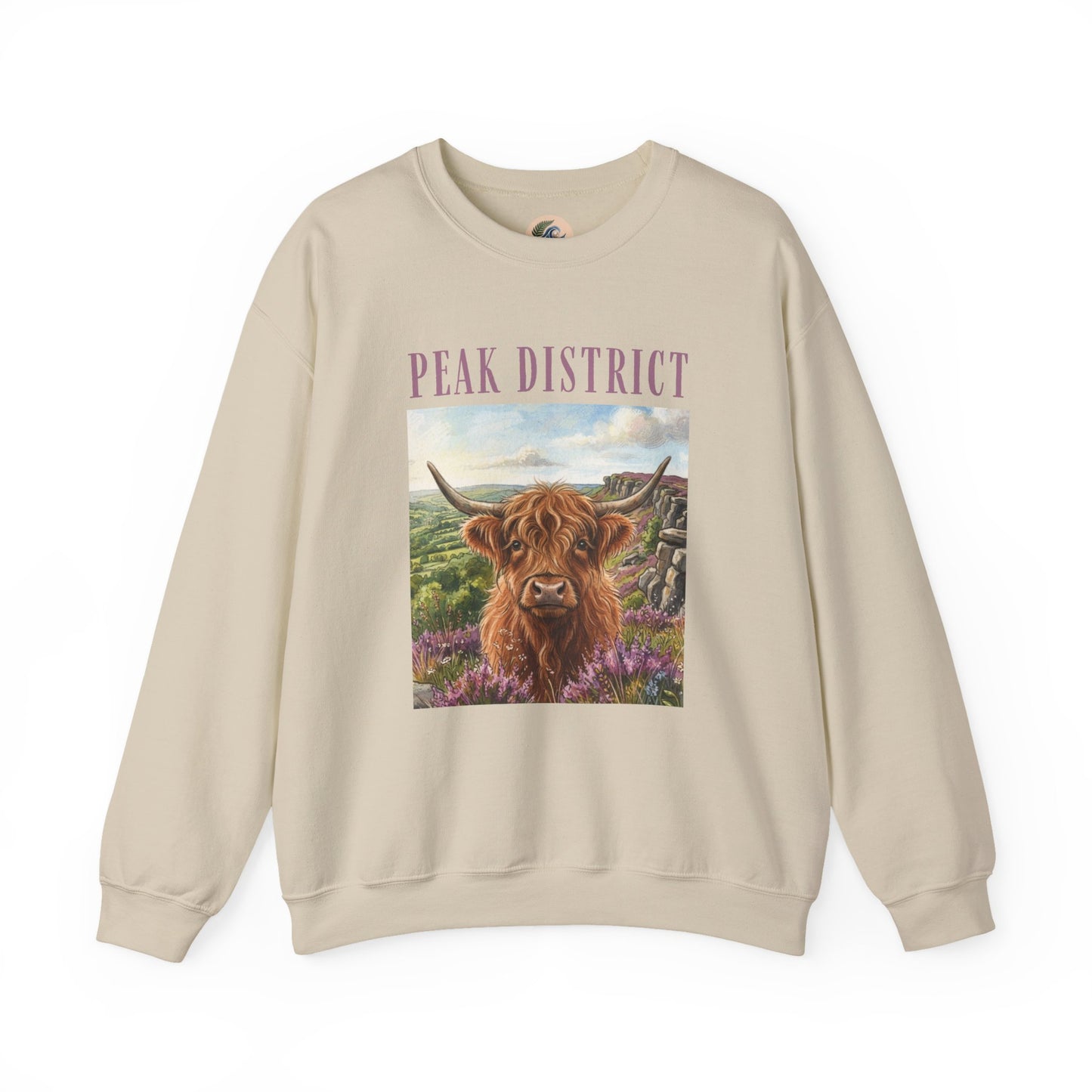 Peak District Highland Cow Sweatshirt