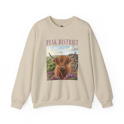 Peak District Highland Cow Sweatshirt