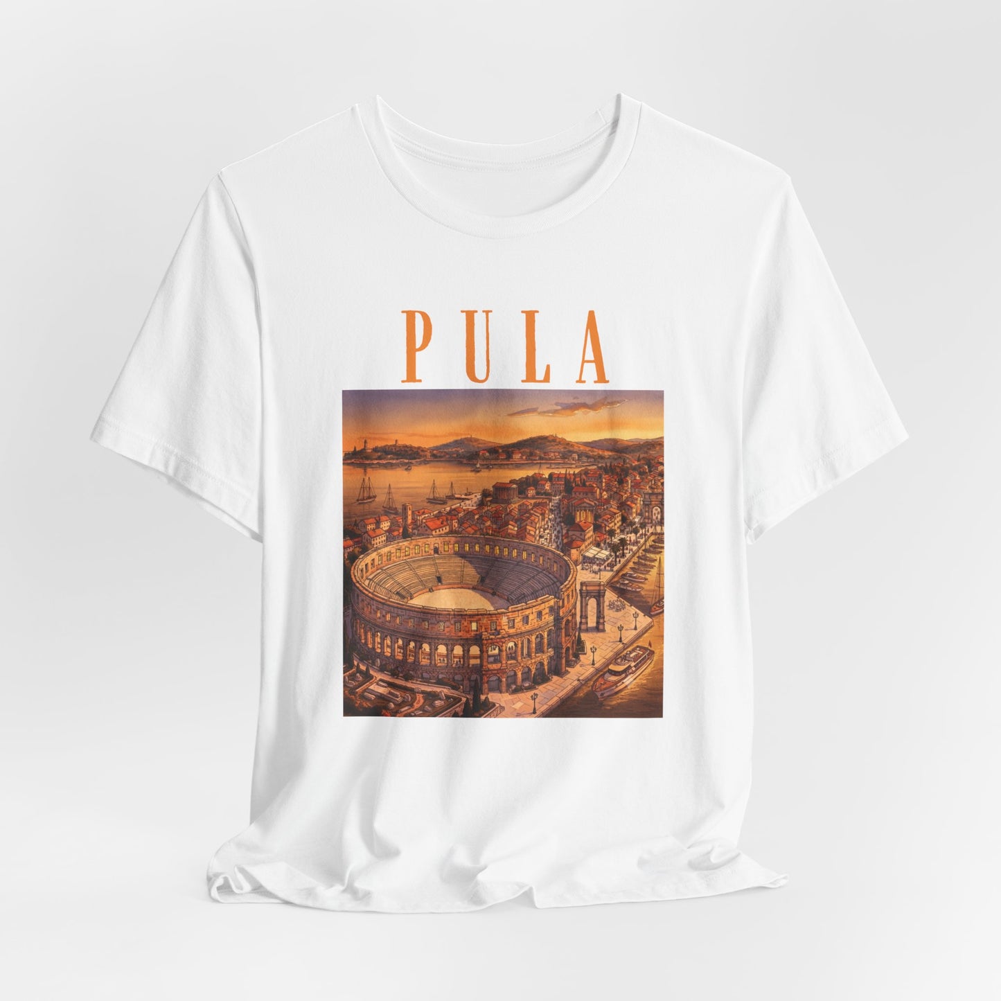 Pula Arena Sunset - Scenic Croatia Tee