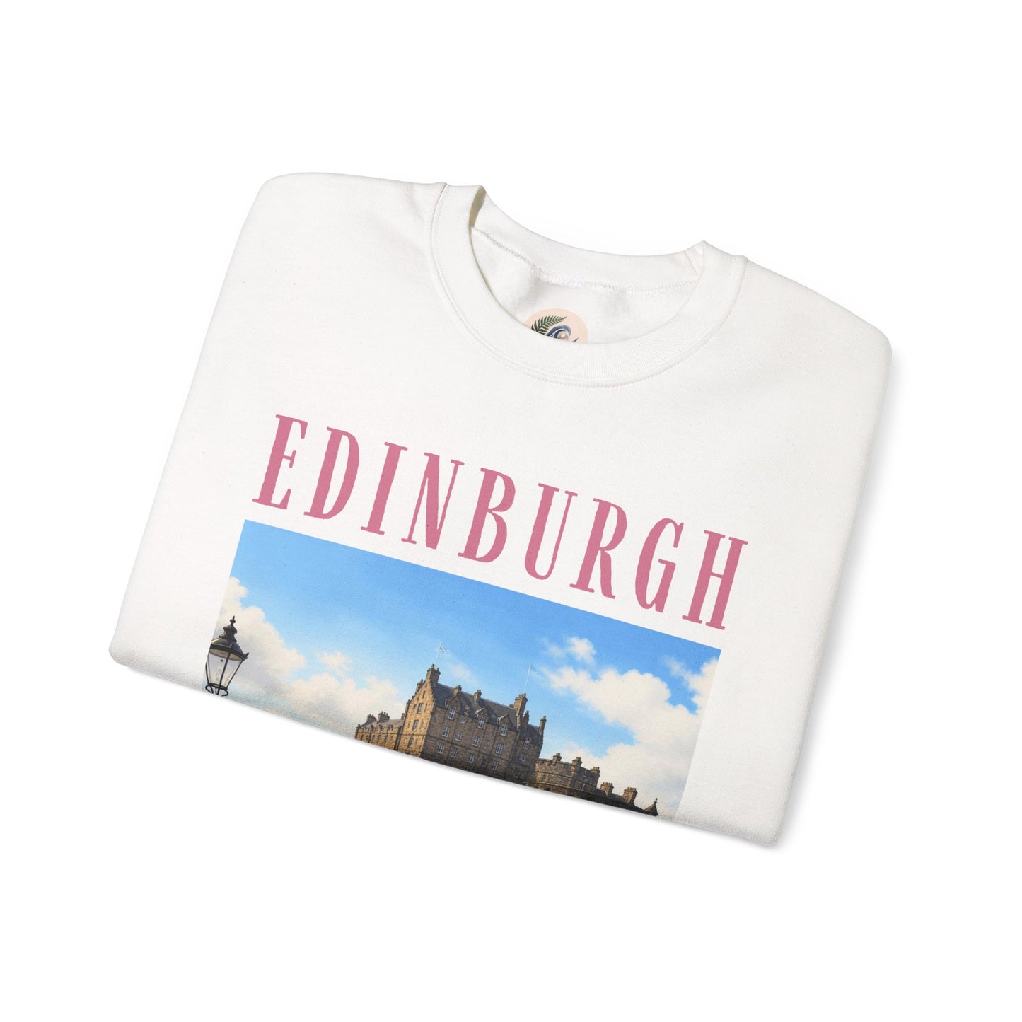 Edinburgh Castle Crewneck Sweatshirt — Scenic Scotland Travel Sweater